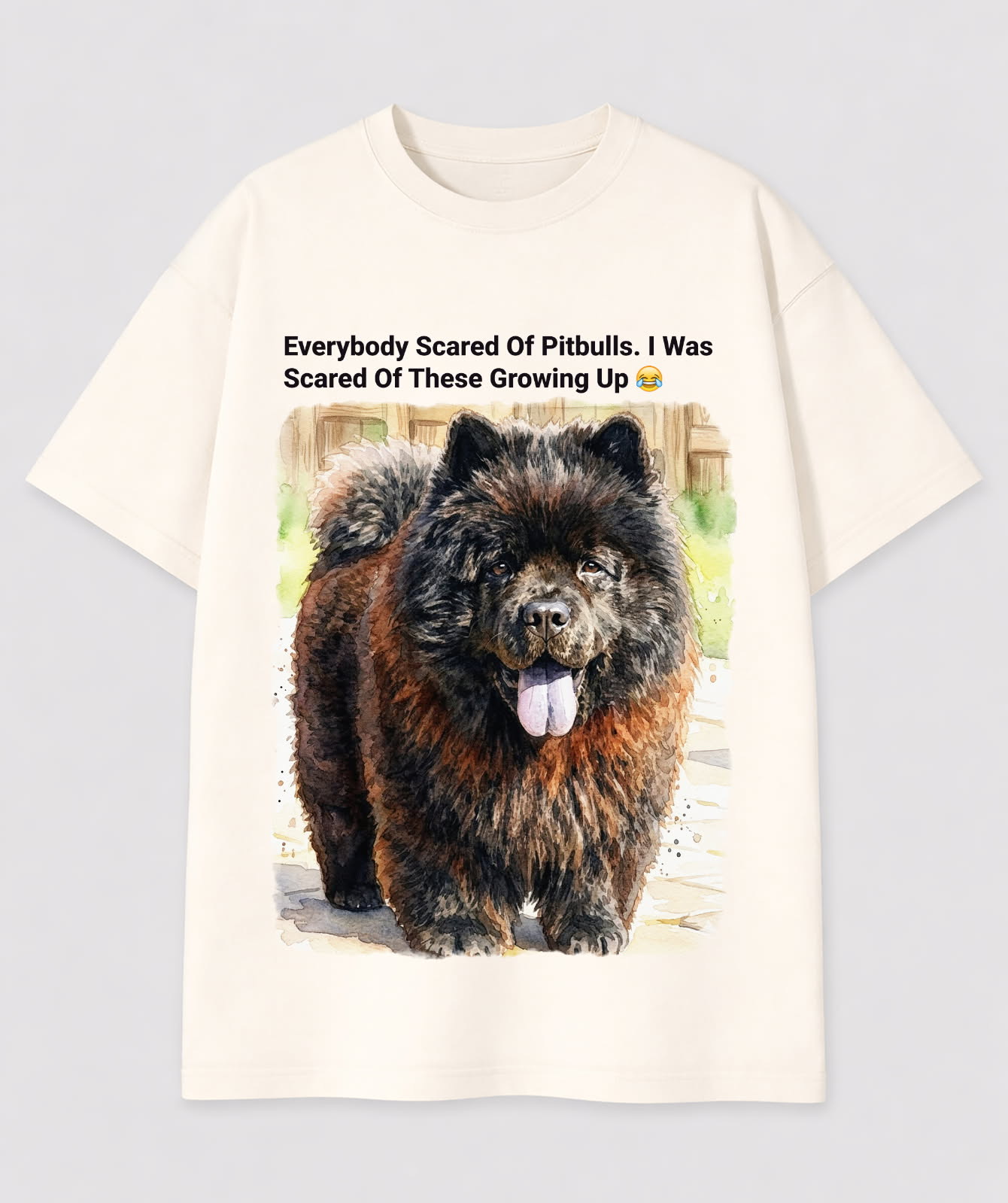 Funny Chow Chow Dog T-Shirt for Dog Lovers